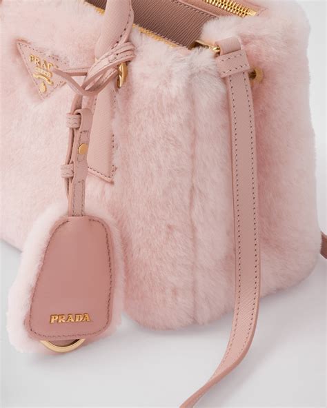 prada galleria shearling